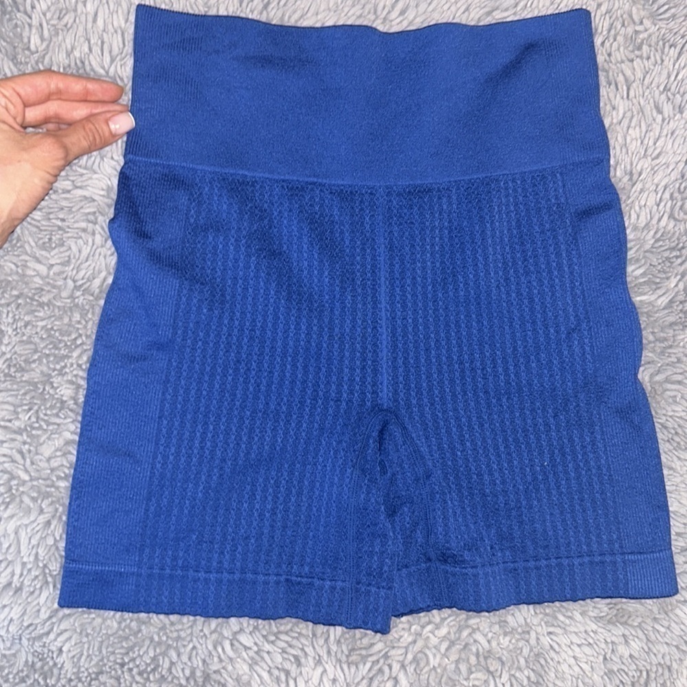 Two Piece Seamless Ribbed Work Out Set - Picture 3 of 9